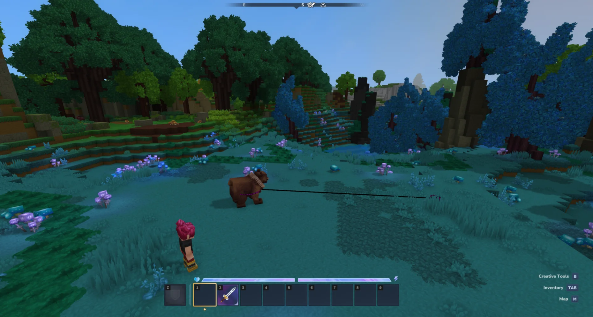 Визуализация VisLeashPosition: показывает текущую leash-позицию NPC